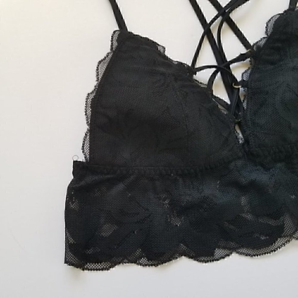 PINK Victoria's Secret Lace Lightly Line Bra XS - Picture 2 of 8